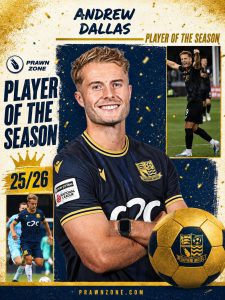 Andrew Dallas MOTM Champion 2025/26